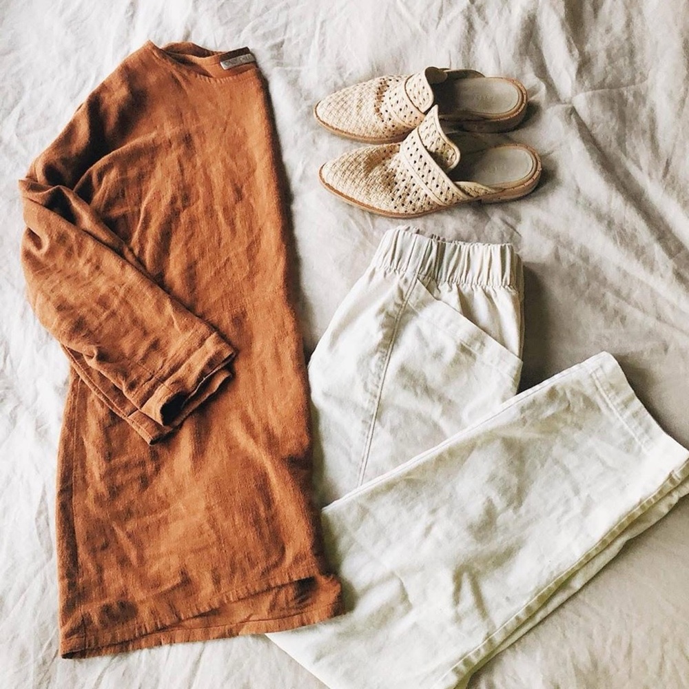 Cotton Dylan Tunic in Sienna